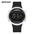 SANDA Digital Sport Watch for Men Military Electronic Waterproof Student LED Wristwatches Alarm Clock - Visuel 8 | SAMAG