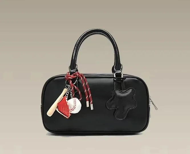 HISUELY 2026 New Commuter Small Women Handbag Boston Large Capacity Pillow Bag Soft Tanned Leather Fashion oulder Crossbody Bag