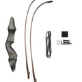 Black Hunter Takedown Recurve Bow Right and Left Handed | SAMAG