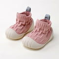 Spring Autumn Baby Boys Girls High Top Walking Shoes Kids Sneakers Child Soft Sole Anti Slip Knitted Infant Newborn Socks Shoes