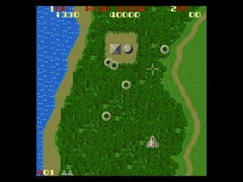 Xevious MD 16 Bit Game Card for Mega Drive Game Console