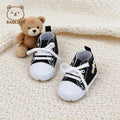 Trendy Cute Embroidered Daisy Sneakers For Baby Girls, Lightweight Non Slip Shoes For Indoor Outdoor Walking, All Seasons
