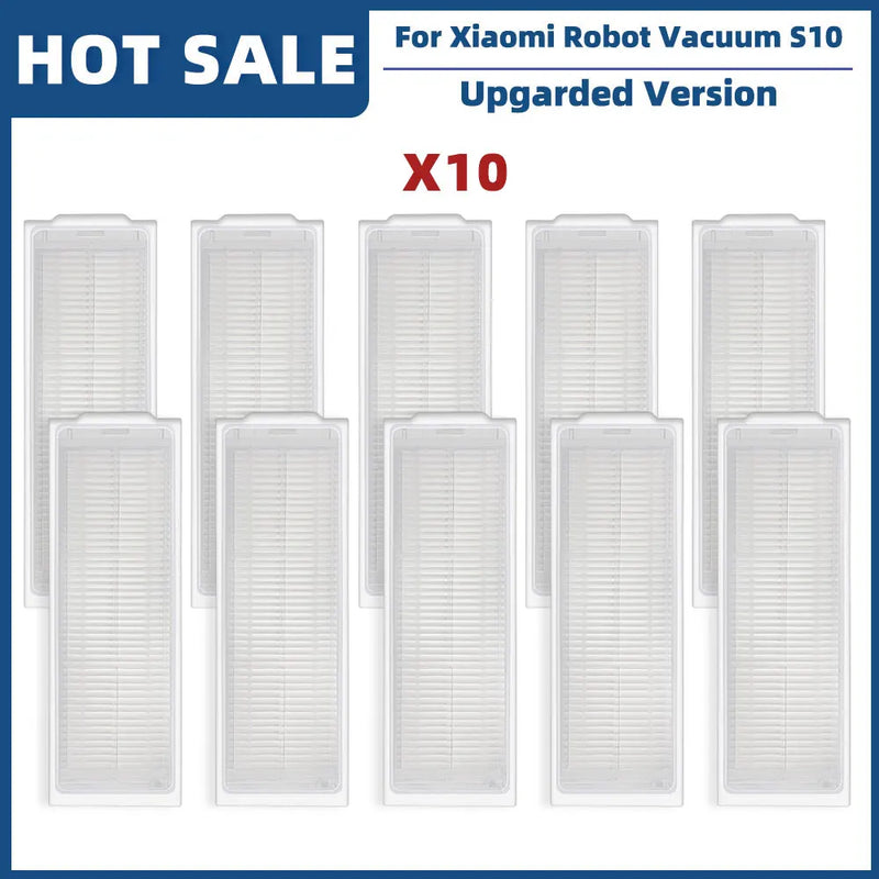 Compatible For Xiaomi Robot Vacuum S10 S12 T12 B106GL/ Mop 2S XMSTJQR2S / 3C B106CN Parts Accessories Main Side Brush Filter Mop