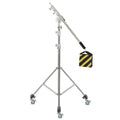 C Stand Stainless Steel Kit Light Stand With Weight Bag Photo Studio Accessories Extension Rod 2.49M Length Arm Cross Boom