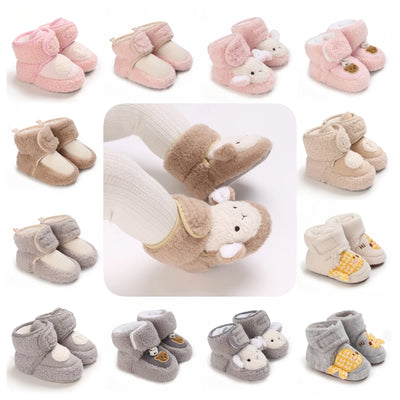 Autumn Winter Boots Baby Girl Boys Warm Shoes Solid | SAMAG