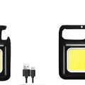 1-5PCS Mini 1500LM LED Flashlight Work Light Portable Pocket Flashlight Keychains Torch USB Rechargeable For Outdoor Camping