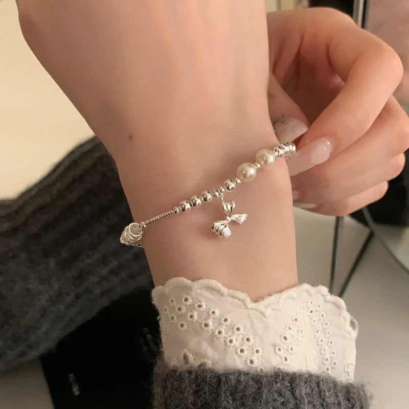 VENTFILLE 925 Sterling Silver Butterfly Bracelet for Girl | SAMAG