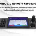 11.6 inch Switcher Mixer Keyboard HD Screen Camera Studio Stage 8 Channels Video Control Live Streaming Church Audio Broadcast