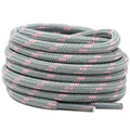2 Pairs 4.5mm Diameter Round German Training Hiking Shoe Laces for Men and Women Heavy Duty Work Boots Shoelaces