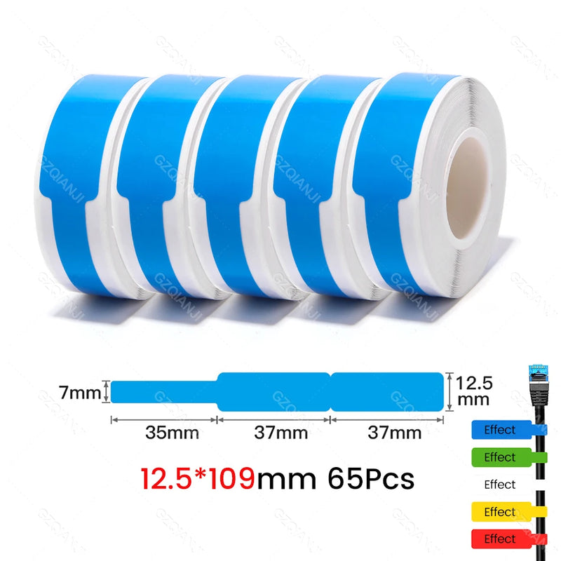 Niimbot Mini Smart Portable Printer Thermal Cable Sticker Self-Adhesive Waterproof Identification Tag For D101/D11/D110/H1/D11H
