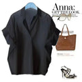 Women Blouses Spring Summer Breathable Simple Short - View 6 | SAMAG