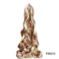 Loose Wave Braiding Hair Extensions 24" Synthetic Spiral Curls Braids Hair Pre Stretched Bouncy Braid French Curls Braiding Hair