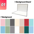 29x21cm Photography Backdrop Board 7 Pcs 2 Sided Photo Background Set 14 Wood Grain Studio Waterproof Product Photographic Props
