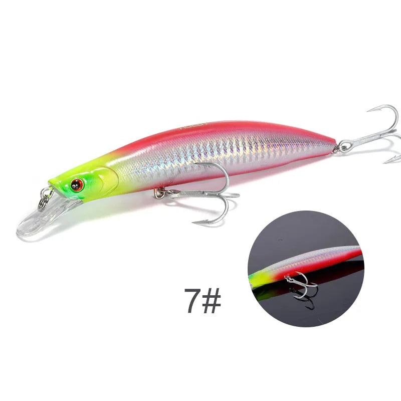 NOEBY Suspending Minnow 135mm 30g Fishing Lure Artificial | SAMAG
