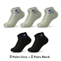 5 Pairs Socks Men Summer Ankle Running Cotton Breathable | SAMAG