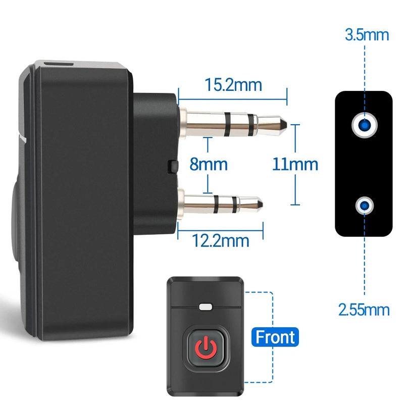 BT-E1 Wireless Headset Bluetooth Earpiece with Charger for Quansheng UV K5 (8) K6 UV 5R Plus Baofeng UV-5R UV-17 BF-888S Radio