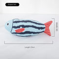 1Piece Creative Cat Toy Fish Shape Bite Resistant Catnip Cat Toy Pet Chew Toys Pet Interaction Supplies Cat Favors