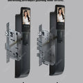 6068,5572,6072,6085 Mortise Lock Tuya Wifi App Camera Smart Digital Lock With Fingerprint Face Key Card Rfid