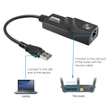 USB3.0 100/1000Mbps Wired USB & Type C To Rj45 Lan Ethernet Adapter Network Card for PC Macbook Windows 10 - Visuel 6 | SAMAG