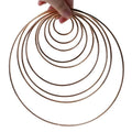 Metal Dreamcatcher Ring Macrame Craft Hoop DIY Accessory 35-190mm