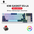 THUNDEROBOT K98 Wired Mechanical Keyboard RGB 98% Compact TKL Layout Hot-Swappable Gaming Keyboard For Laptop PC Gamer F108