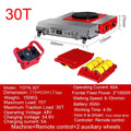 20T 360° Machine Skate Electric Cargo Truck Factory Equipment Moving Roller Trolley for Machine Moving Without Shipping