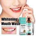 Coconut Mint Pulling Oil Mouthwash Kit With Tongue Scraper Fresh Oral Breath Odor Removal Alcohol-Free Whiten Tool Mouth Care