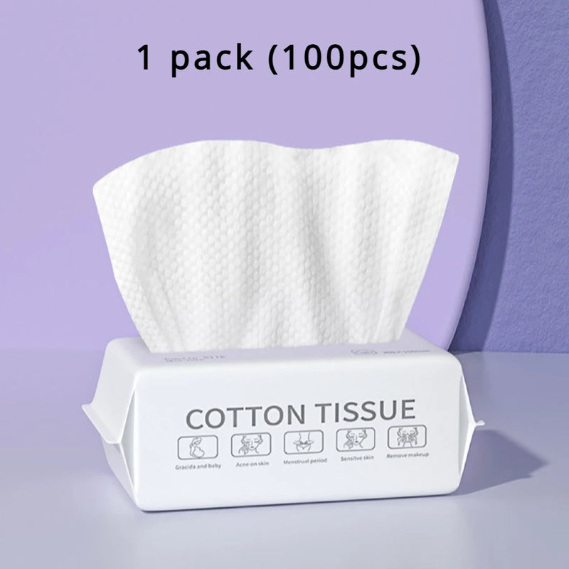 Soft Cotton Towel Disposable Face Towel Towels Bathroom Accessories Dry Rags for Washing and Drying Face Towels 50/100Pcs Home