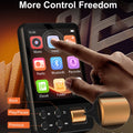 64GB Bluetooth MP3 Player,2.4' Touch Lossless MP3 W/HiFi FM Recorder,Long Battery Walkman For Student Sport,512GB Expandable
