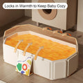 1pc Baby Bath Basin Foldable Bath Basin Easy To Store Simple Bathtub Convenient To Carry For Indoor And Outdoor Use