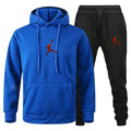 Autumn_Winter Men's jogging Fitness sportswear Set_ Fashionable long - sleeved sweatshirt + casual pants 2 - View 13 | SAMAG