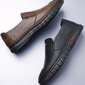 2026 PU Leather Men's Loafers Luxury Men Casual Shoes New Fashion Driving Shoes Breathable Slip on Men Moccasins Plus Size 39~44