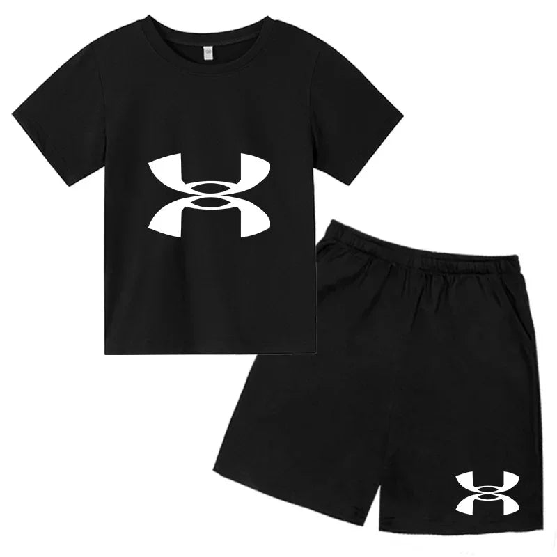 2-13Y Kids Spring & Autumn Casual Cartoon & Letter Print | SAMAG