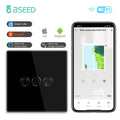 Bseed EU Standard Tuya Wifi Blind Switches Wireless Smart Roller Shutter Switch Smart Life Google Assistant Alexa Voice Control