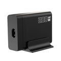 200W Desktop USB C Quick Charger GaN PD Fast Charger 6 Port Mobile Charging Adapter For Laptop iPhone 17 16 15 Samsung Xiaomi