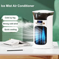 2026 New Portable USB Air Cooler Household Small Multifunctional Cooling Fan Office Desktop Mobile Air Conditioner Humidifier