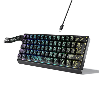 60% compact wired keyboard with RGB backlighting | SAMAG