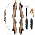 62" Takedown Wood Recurve Bow Real Shooting Archery | SAMAG