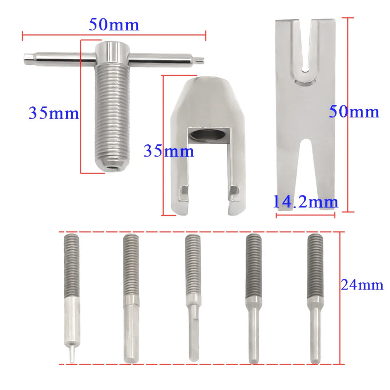 RC Motor Pinion Gear Puller Professional Tool Universal Motor Pinion Gear Puller Remover for Rc Motors Upgrade Part Accessory
