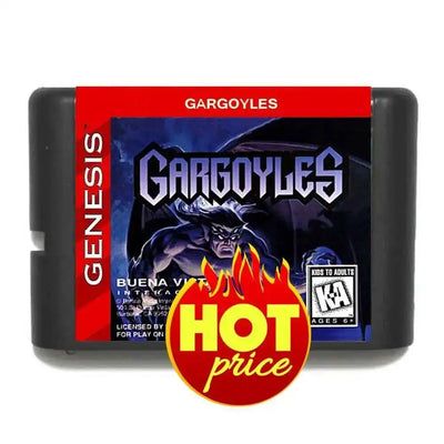 Gargoyles 16 Bit MD Game Card Reproduction Cart for Sega | SAMAG