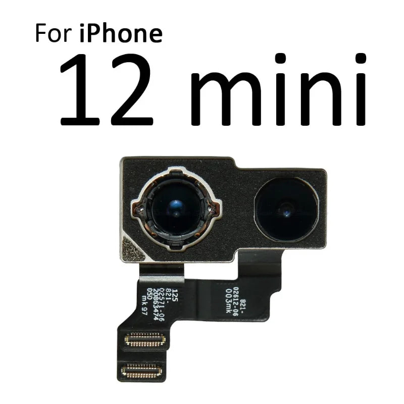 Original Back Camera Flex Cable for iPhone 11 12 13 14 plus Pro max mini Flash big rear camera Module Replacement Parts tools