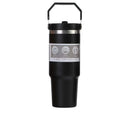 30oz Large Capacity Stainless Steel Thermal Coffee Mug Thermos Cup Portable Thermos Cup Vacuum Flask Insulated Hot Water Bottle