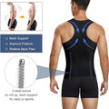 Men's Body Shaper Compression Vest Abdomen Shapewear Tummy Slimming Sheath Gynecomastia Shapers Corset Waist Trainer Fajas Tops