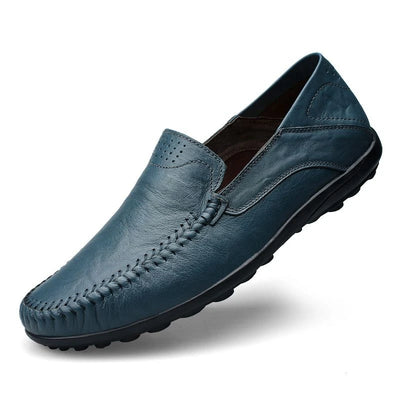 Genuine Leather Men Shoes Casual Luxury Brand Formal | SAMAG