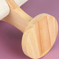 Double-Tier Wooden Watch Display Stand - Large Capacity for Multiple Watches with Soft Velvet-Like Protective Surface