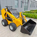 Factory Direct Mini Loader Wheeled Mini Sliding Loader Small Wheeled Sliding Steering Loader Forklift Stacker Manufacturer