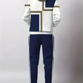 The new men's set for Spring and Autumn features a casual fashionable comfortable and soft 3D checkered - View 2 | SAMAG