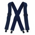 Deepeel Fashion 5cm Wide Adults Men's Suspenders Adjust Elastic Strap X - type 4 Clips Male Braces Harness - Visuel 9 | SAMAG