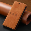 Wallet Flap Skin Feel Magnetic Leather Cover For iPhone 16 Pro Max 15 Plus 14 13 Mini 12 11 SE4/2025 SE3/2022 X XR XS Max 8 7