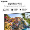 Kuycon G32P 32 Inch Computer Monitor 6K UHD IPS PC Display 500 Nits Contrast Rate 2000:1 Desktop Screen 99%sRGB Aluminum Alloy